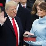 Donald Trump plus wife Melania